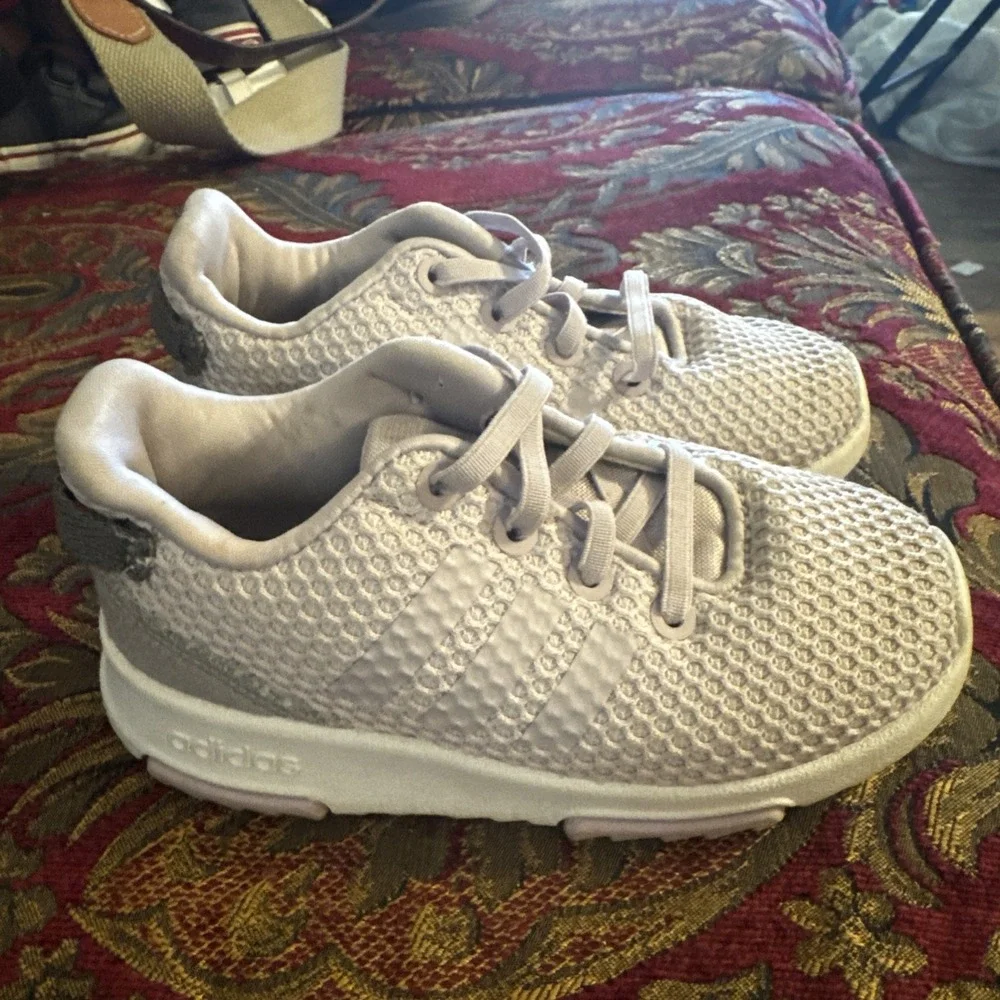 Adidas Racer TR 2.0 Toddler Girls Size 8 Leilich Low Top Casual Sneaker Shoes